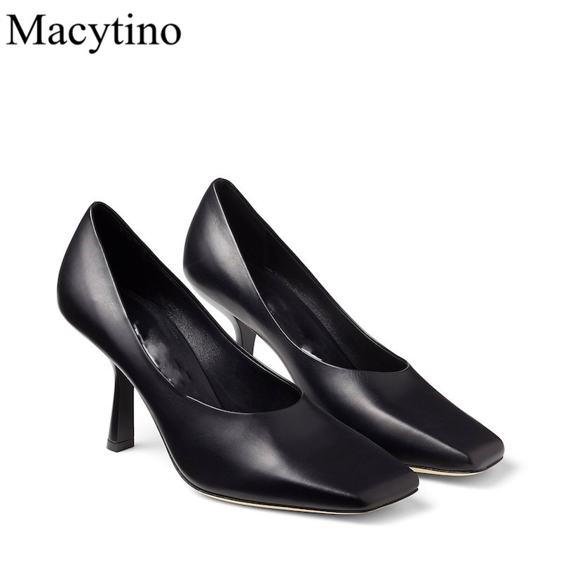 Dress Shoes Spring and autumn ladies high heels black square toe stiletto heel wedding shoes single PRBP
Dress Shoes Spring and autumn ladies high heels black square toe stiletto heel wedding shoes single PRBP