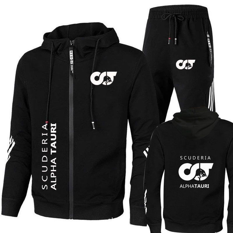 Men's Zip Hoodie F1 Racing Apparel Suit and Sports Pants Gasoline Alpha Taurus Team Autumn Winter, Red
Men's Zip Hoodie F1 Racing Apparel Suit and Sports Pants Gasoline Alpha Taurus Team Autumn Winter, Red