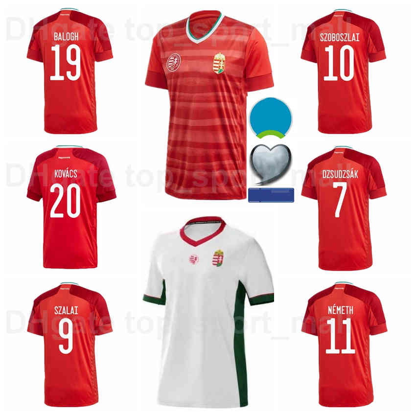 2020-2021 Europe Hungary 17 VARGA Soccer Jersey 20 SALLAI 2 LANG 7 NEGO 15 KLEINHEISLER 18 SIGER Red White Football Shirt Kits, With patch
2020-2021 Europe Hungary 17 VARGA Soccer Jersey 20 SALLAI 2 LANG 7 NEGO 15 KLEINHEISLER 18 SIGER Red White Football Shirt Kits, With patch