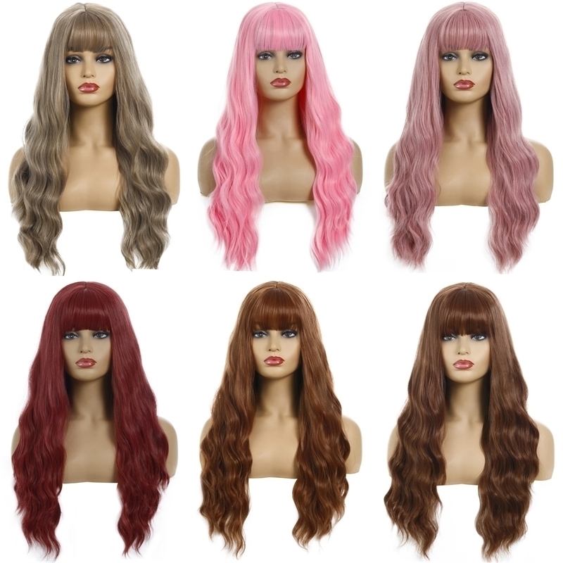 New Wig Long Curly Women's fluffy wavy curly wig, Wig347a()