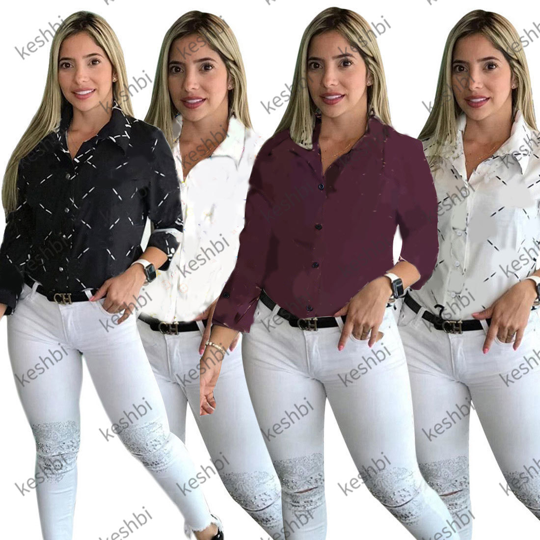 Luxury Designer High Quality Women Blouses Cotton Casual Long Sleeve Shirts V Neck Loose Shirt Lady Tops, Black
Luxury Designer High Quality Women Blouses Cotton Casual Long Sleeve Shirts V Neck Loose Shirt Lady Tops, Black