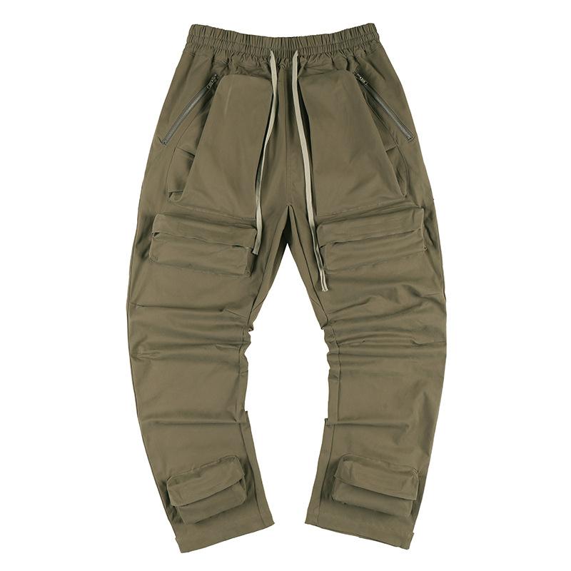 Men's Pants Men Spring And Autumn European American Trend Street Multi Pocket Functional Tooling Tactical Casual Clothing Trousers