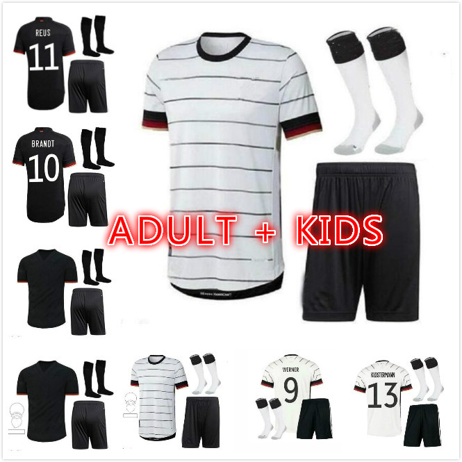 Adult suit kids kit 2021 2022 Germany soccer jersey Home HUMMELS KROOS DRAXLER REUS MULLER GOTZE football shirts uniforms, Black;yellow
Adult suit kids kit 2021 2022 Germany soccer jersey Home HUMMELS KROOS DRAXLER REUS MULLER GOTZE football shirts uniforms, Black;yellow