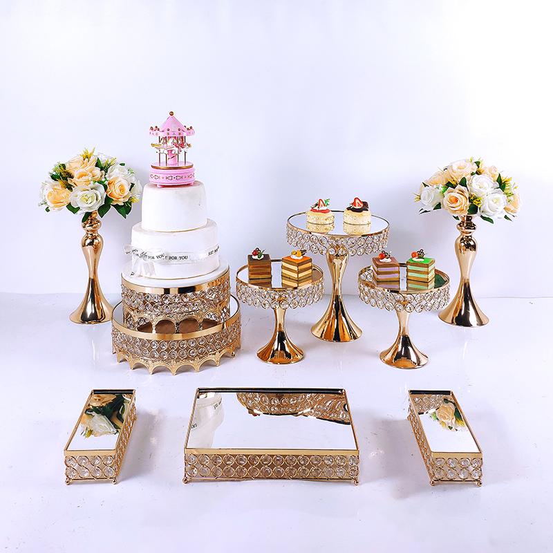 Other Bakeware 5-14pcs Crystal Metal Cake Stand Set Acrylic Mirror Cupcake Decorations Dessert Pedestal Wedding Party Display Tray
Other Bakeware 5-14pcs Crystal Metal Cake Stand Set Acrylic Mirror Cupcake Decorations Dessert Pedestal Wedding Party Display Tray