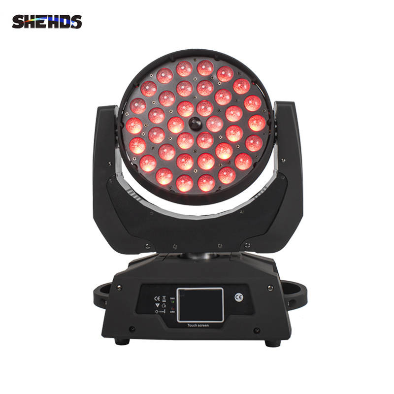 SHEHDS High Quality Lights LED Wash Zoom 36x18W RGBWA+UV Moving Head Lighting DMX512 DJ Disco Stage Lightings Good For Party NightClub
SHEHDS High Quality Lights LED Wash Zoom 36x18W RGBWA+UV Moving Head Lighting DMX512 DJ Disco Stage Lightings Good For Party NightClub