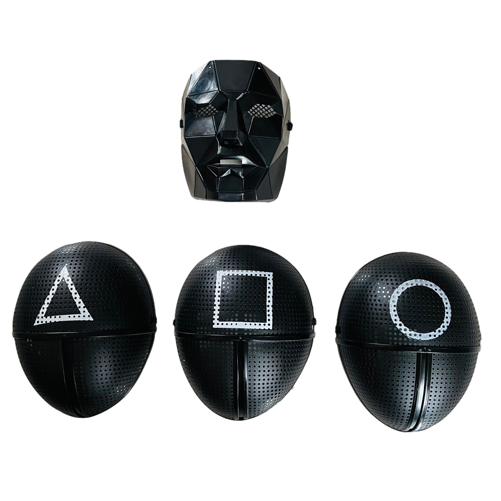 Man Masks Round Square Triangle Mask Accessories Delicate Halloween Masquerade Costume Party Props
Man Masks Round Square Triangle Mask Accessories Delicate Halloween Masquerade Costume Party Props
