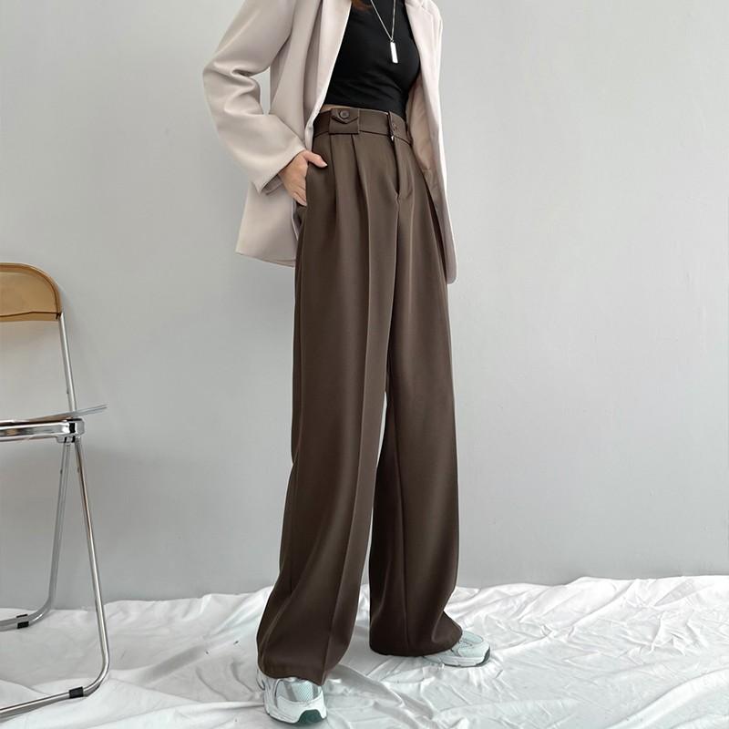 Women' Pants & Capris Arrival Spring Autumn Korean Style Women Casual Loose Ankle-length Elastic Waist Solid Mid Flat Straight V30, Beige
Women' Pants & Capris Arrival Spring Autumn Korean Style Women Casual Loose Ankle-length Elastic Waist Solid Mid Flat Straight V30, Beige