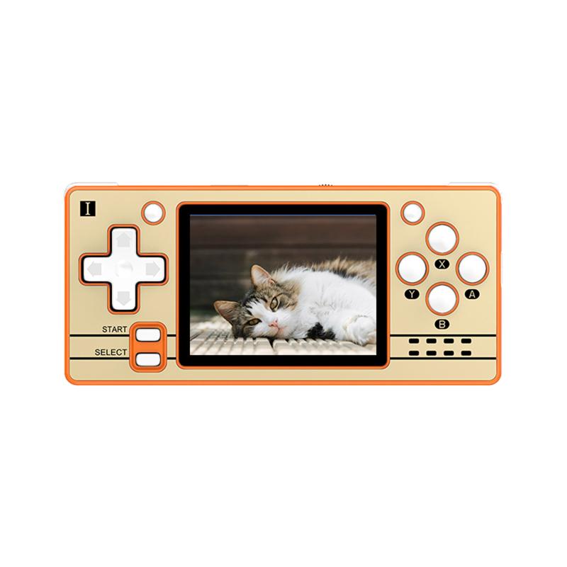 Portable Game Players POWKIDDY Q20 MINI Handheld Console Open Source 2.4" OCA Full Fit IPS Screen Retro Gamepad For Children's Gift
