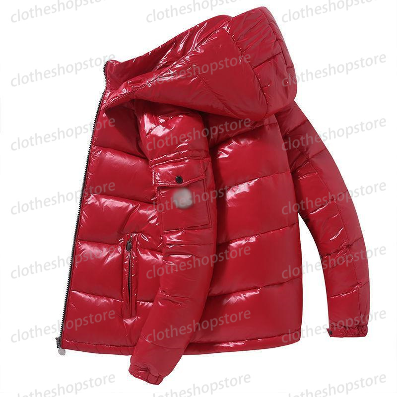 Men's Down & Parkas Winter 2021 Hooded Jacket Casual Shiny Coats Short Thick And Warm Clothing Fashion Waterproof Men Wear, Red
Men's Down & Parkas Winter 2021 Hooded Jacket Casual Shiny Coats Short Thick And Warm Clothing Fashion Waterproof Men Wear, Red