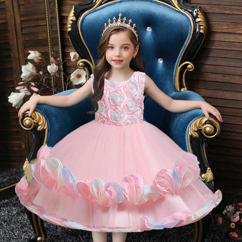Girl's Dresses Fancy Flower Kids For Girls Teenager Bridesmaid Elegant Princess Lace Wedding Dress Party Formal Children Clothes 8 10 Y, Red;yellow
Girl's Dresses Fancy Flower Kids For Girls Teenager Bridesmaid Elegant Princess Lace Wedding Dress Party Formal Children Clothes 8 10 Y, Red;yellow