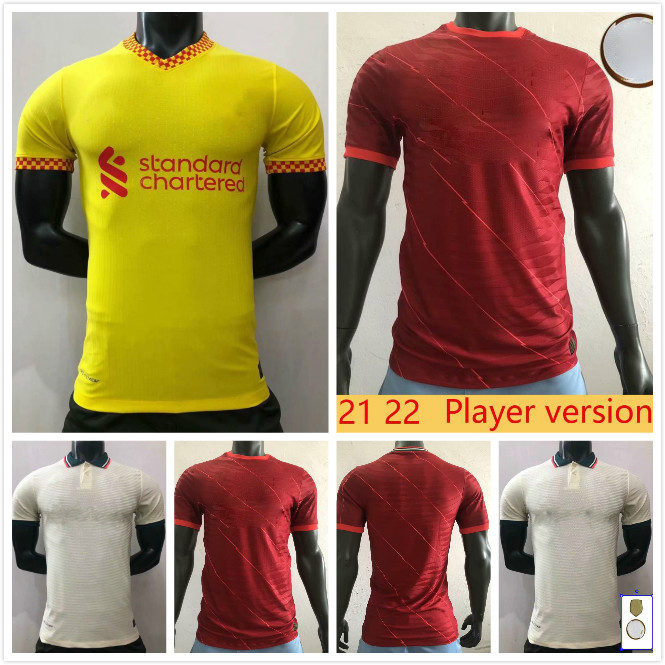 Player version 21 22 M.SALAH FIRMINO 2021 2022 soccer jersey home away 3rd MANE VIRGIL men football shirt TOPS maillots, Orange
Player version 21 22 M.SALAH FIRMINO 2021 2022 soccer jersey home away 3rd MANE VIRGIL men football shirt TOPS maillots, Orange