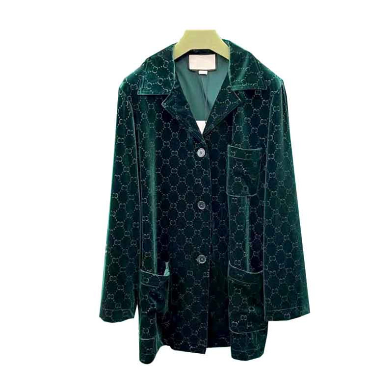 Autumn Winter Women Velvet Sleepwear Full Letter Jacquard Pajamas Street Style Long Sleeve Lapel Pajama Trousers, As pic
Autumn Winter Women Velvet Sleepwear Full Letter Jacquard Pajamas Street Style Long Sleeve Lapel Pajama Trousers, As pic
