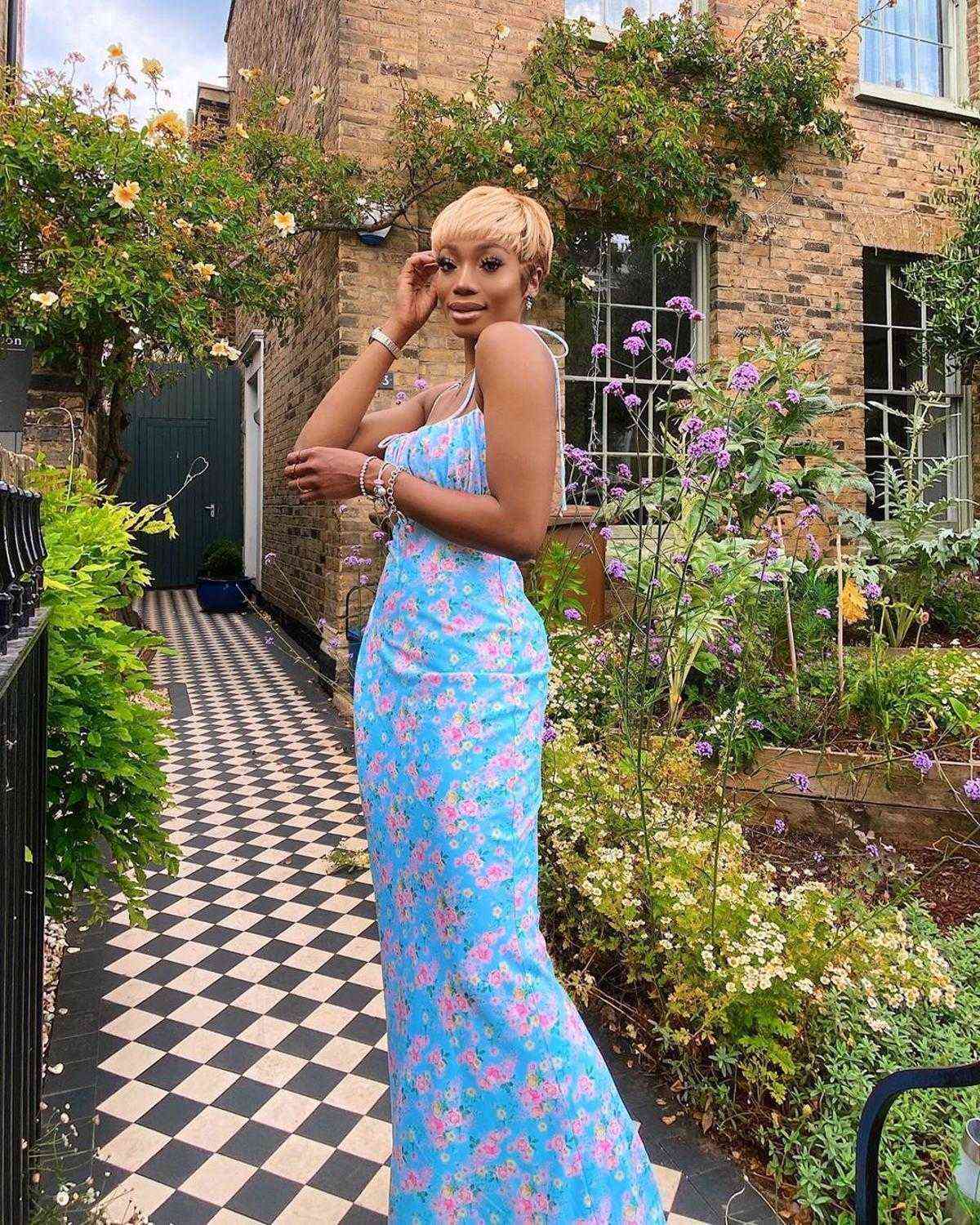 Dresses women Floral Print Elegant Sleeveless Maxi Sundress Sexy Party Club Summer Backless Women Tie Front Dress 210630