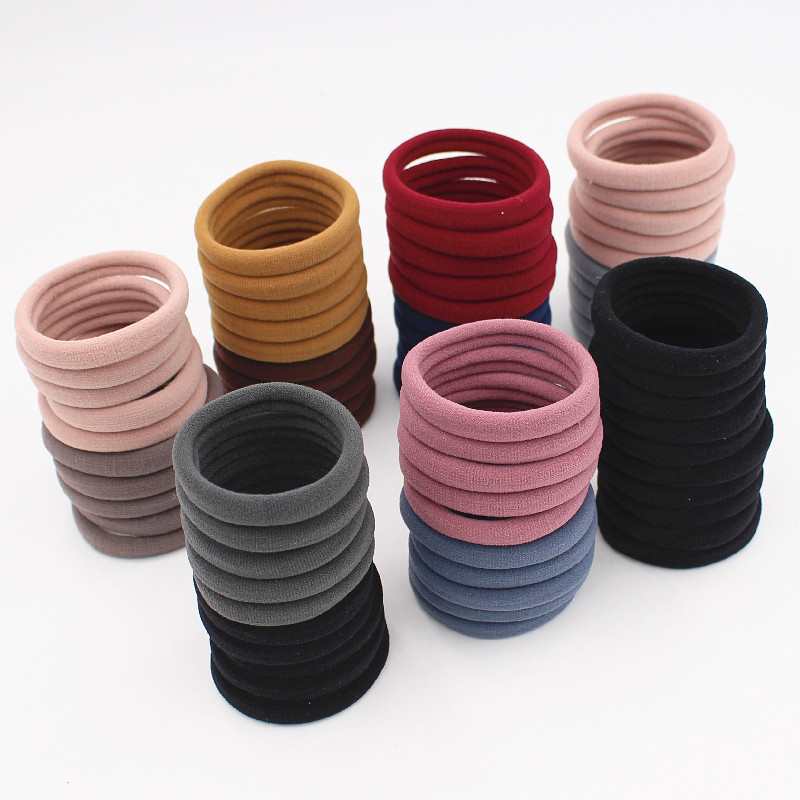 Women 10Pcs/Set Mix Color Seamless Nylon Rubber Bands 5.5cm Elastic Hair Bands Gentle For Any Hair Type With No Slipping or Snagging, Pink
Women 10Pcs/Set Mix Color Seamless Nylon Rubber Bands 5.5cm Elastic Hair Bands Gentle For Any Hair Type With No Slipping or Snagging, Pink