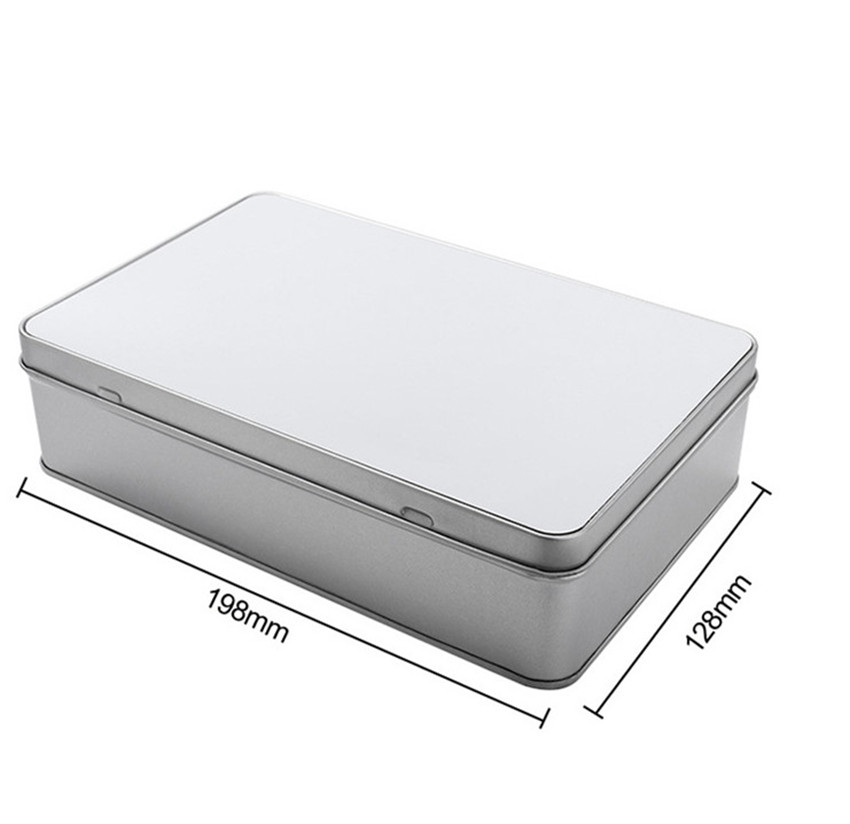 Sublimation Storage Boxes Tinplate Blank Customized Cosmetic Storages Box Rectangular Candy Jar Aluminum Alloy Metal Jars A022197057