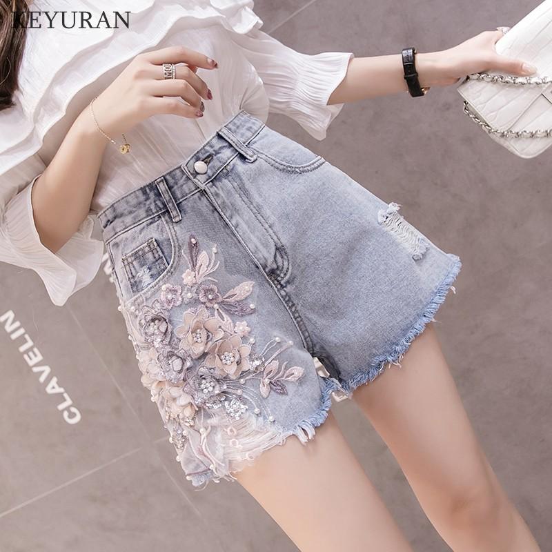 Women' Shorts Beaded Flower Embroidery Appliques Sequin Women Denim Pockets Tassel 2021 Summer Fashion Zipper Modis Bottom, Blue
Women' Shorts Beaded Flower Embroidery Appliques Sequin Women Denim Pockets Tassel 2021 Summer Fashion Zipper Modis Bottom, Blue