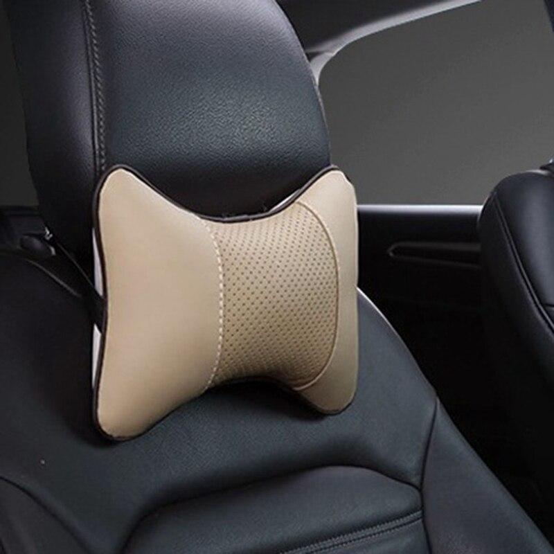 Seat Cushions 1Pc Car Pillow Headrest Driving Head Neck Breathable Automobile Pillows Rest Pad Interior PU Leather
Seat Cushions 1Pc Car Pillow Headrest Driving Head Neck Breathable Automobile Pillows Rest Pad Interior PU Leather