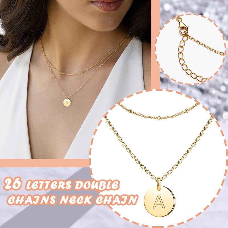 Pendant Necklaces Top Quality Women Girls Initial Letter Necklace Gold 26 Letters Charm Pendants Copper Jewelry Personal
Pendant Necklaces Top Quality Women Girls Initial Letter Necklace Gold 26 Letters Charm Pendants Copper Jewelry Personal
