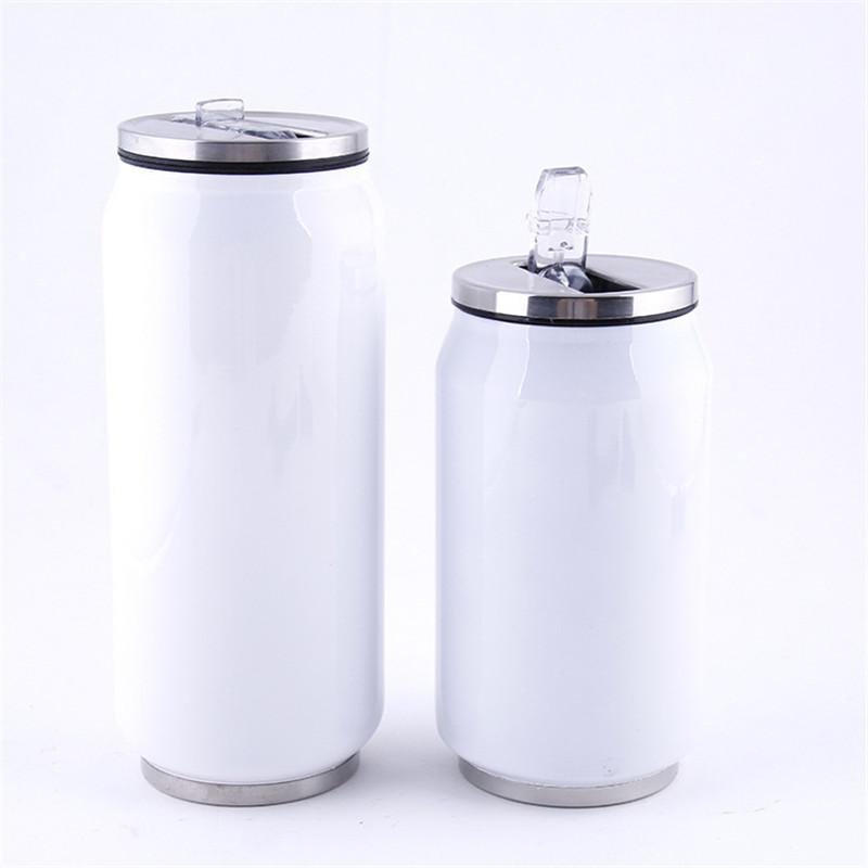 Travel tumblers sublimation blank stainless steel double wall cola water bottle thermos vacuum coke cans, White
Travel tumblers sublimation blank stainless steel double wall cola water bottle thermos vacuum coke cans, White