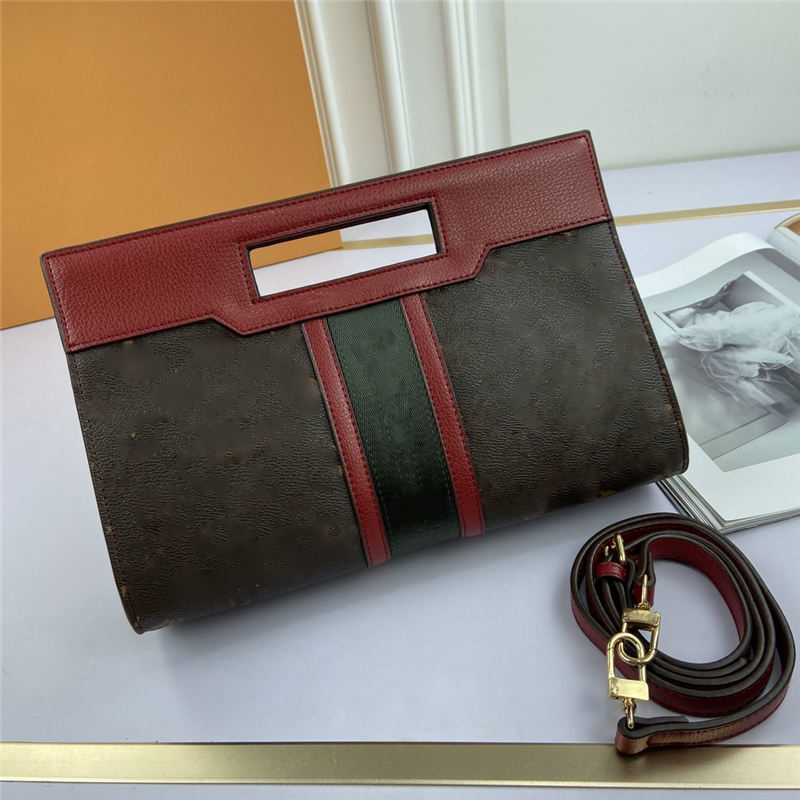 2021 New Womens Travel Boston Handbag Authentic Genuine Leather DaMeier Ebene Single Shoulder Bag Deep Red Size:30x 19 x8 V-040V-038, V-040
2021 New Womens Travel Boston Handbag Authentic Genuine Leather DaMeier Ebene Single Shoulder Bag Deep Red Size:30x 19 x8 V-040V-038, V-040