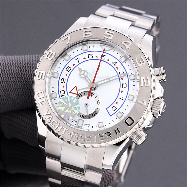 JF High Quality Men's Watch 116689 Diameter 44mm with ASIA7750 automatic timing bidirectional 90 turn bezel sapphire crystal mirror, As shown
JF High Quality Men's Watch 116689 Diameter 44mm with ASIA7750 automatic timing bidirectional 90 turn bezel sapphire crystal mirror, As shown