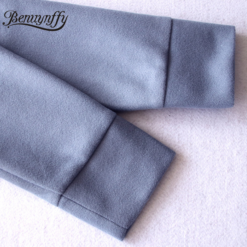 Turn-down Collar Single Breasted Solid Coat Women Autumn Winter Drop Long Sleeve Female Overcoat Loose Clothing 210510