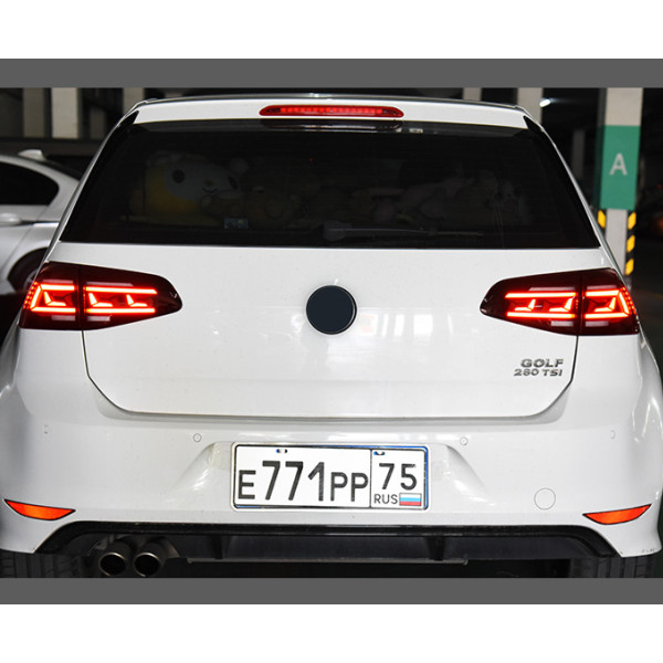2 PCS Car Tail Lights Parts LED Signal Reversing Parking Light For VW Golf 7 Golf7 MK7 Passat B8.5 Type Taillights Rear Lamp