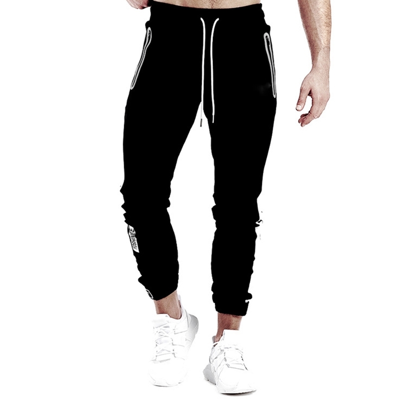 Men Pants Sweatpants Ankle Fashion Casual Sweat Pants Men Jogger Sports Streetwear 210707