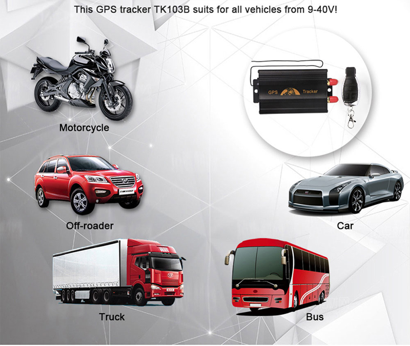 Real-Time Positioning Vehicle GPS Tracker TK103B with Multi-band Connectivity and Advanced Security Measures