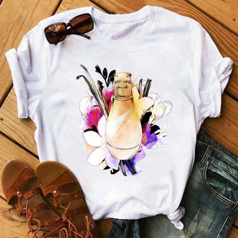 Clothes Print Flower Perfume Bottle Women Sweet Short Sleeve Tshirt Printed Women Shirt T Female T-shirt Top Casual Woman Tee X0527 14 N266, Bt3667
Clothes Print Flower Perfume Bottle Women Sweet Short Sleeve Tshirt Printed Women Shirt T Female T-shirt Top Casual Woman Tee X0527 14 N266, Bt3667