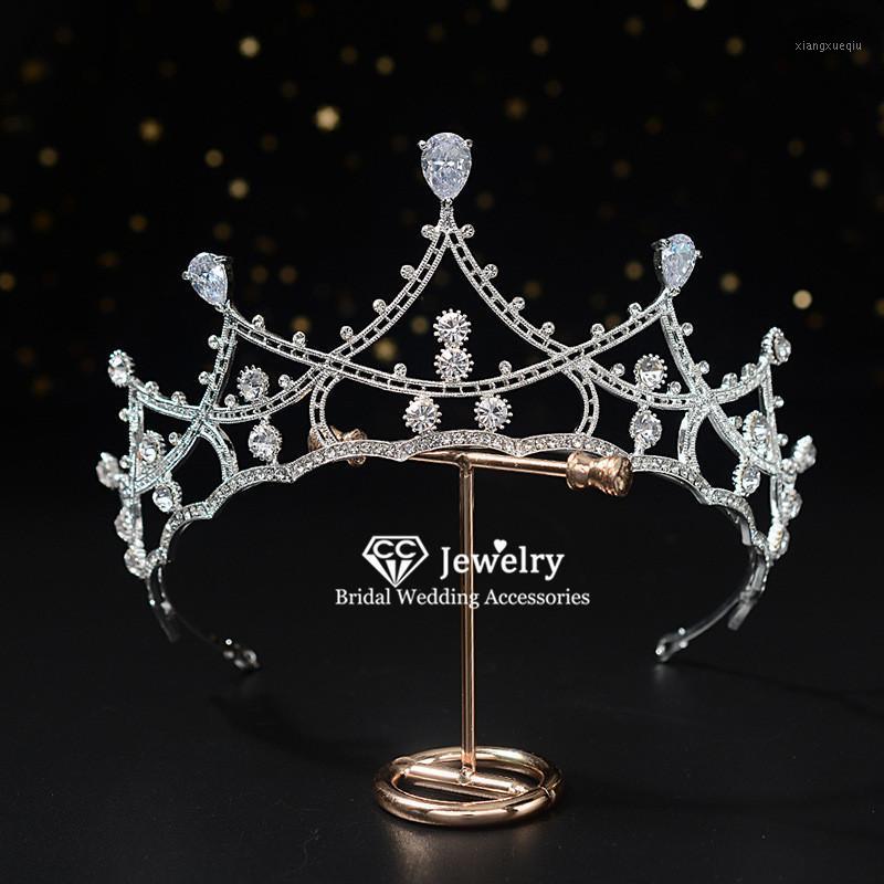 Hair Clips & Barrettes Tiara Crown Headband Party Engagement Wedding Accessories For Women Bridesmaids Water Drop Cubic Zircon Fine Gift, Golden;silver
Hair Clips & Barrettes Tiara Crown Headband Party Engagement Wedding Accessories For Women Bridesmaids Water Drop Cubic Zircon Fine Gift, Golden;silver