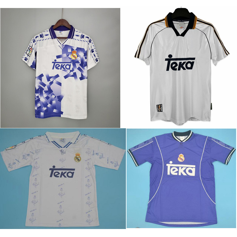 Top 94 95 96 97 Real Retro jerseys 98 99 00 Soccer jersey vintage classic 1997 1998 RAUL football shirt 1994 1995 1996 Zamorano Redondo maillot de foot, Realmadrid9800home
Top 94 95 96 97 Real Retro jerseys 98 99 00 Soccer jersey vintage classic 1997 1998 RAUL football shirt 1994 1995 1996 Zamorano Redondo maillot de foot, Realmadrid9800home