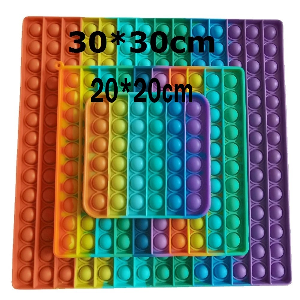 1pc BIG SIZE 20/30cm Fidget Decompression Toys Square Round Heart Antistress Toy Push Bubble Sensory Squishy Christmas Halloween Gifts For Kids Desktop Fun
1pc BIG SIZE 20/30cm Fidget Decompression Toys Square Round Heart Antistress Toy Push Bubble Sensory Squishy Christmas Halloween Gifts For Kids Desktop Fun