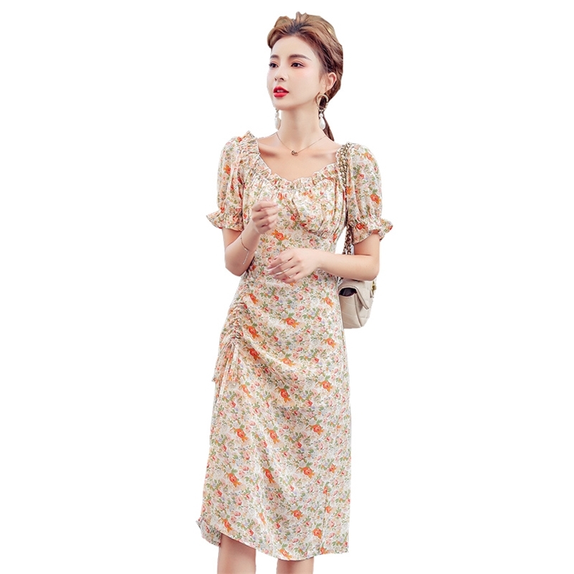 elegant Print Maxi Dress for women Summer Short Sleeve V neck chiffon Sexy Ladies lace up party dresses 210602, Khaki
elegant Print Maxi Dress for women Summer Short Sleeve V neck chiffon Sexy Ladies lace up party dresses 210602, Khaki