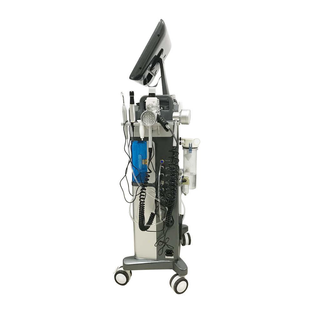 14in1 facial Machine Master microdermabrasion Oxygen jet Peeling skin rejuvenation improve face dull Spa aqua clean facial machine