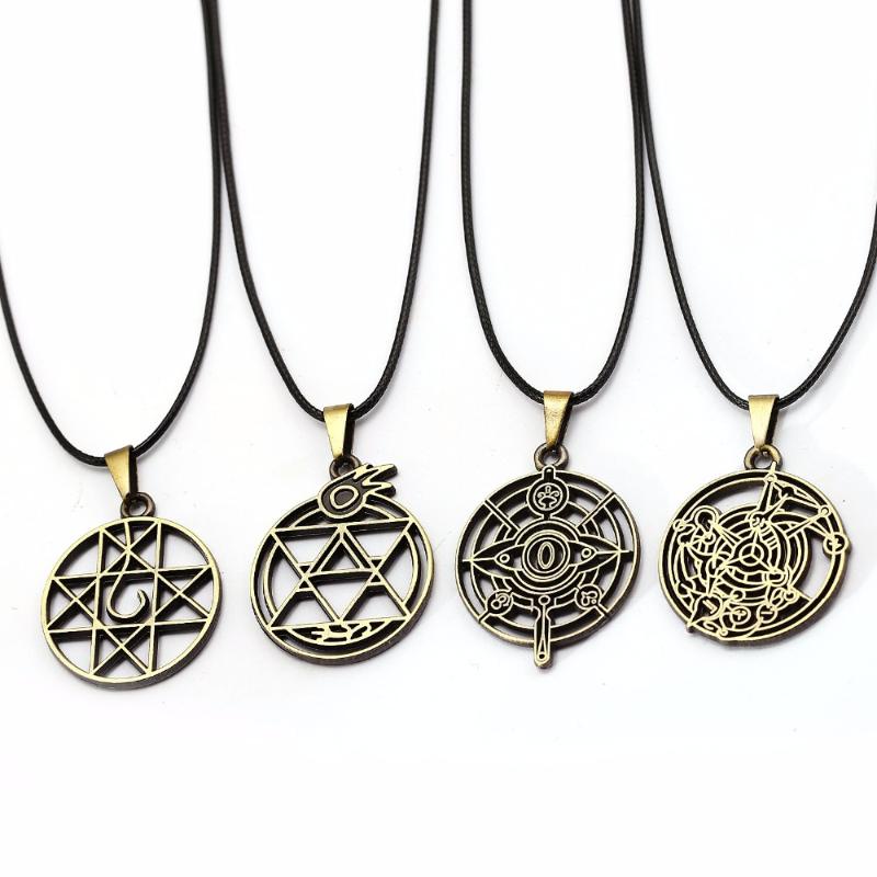 Pendant Necklaces HSIC Anime Fullmetal Alchemist Necklace Metal Alloy Hollow Friendship Accessories Gifts Wholesale 12725
Pendant Necklaces HSIC Anime Fullmetal Alchemist Necklace Metal Alloy Hollow Friendship Accessories Gifts Wholesale 12725