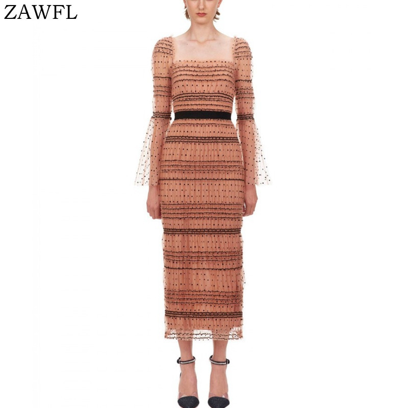 ZAWFL Runway A line Party Dress Squre Neck Polka Dot Summer Lady Vintage Casual Midi Long Vestidos Streetwear 210525, Picture color
ZAWFL Runway A line Party Dress Squre Neck Polka Dot Summer Lady Vintage Casual Midi Long Vestidos Streetwear 210525, Picture color