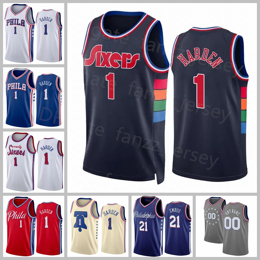 Print Basketball 75th 1 James Harden Jersey Joel Embiid Paul Millsap Tobias Harris Shake Milton Matisse Thybulle Tyrese Maxey Georges Niang Danny Green City, 75th red
Print Basketball 75th 1 James Harden Jersey Joel Embiid Paul Millsap Tobias Harris Shake Milton Matisse Thybulle Tyrese Maxey Georges Niang Danny Green City, 75th red