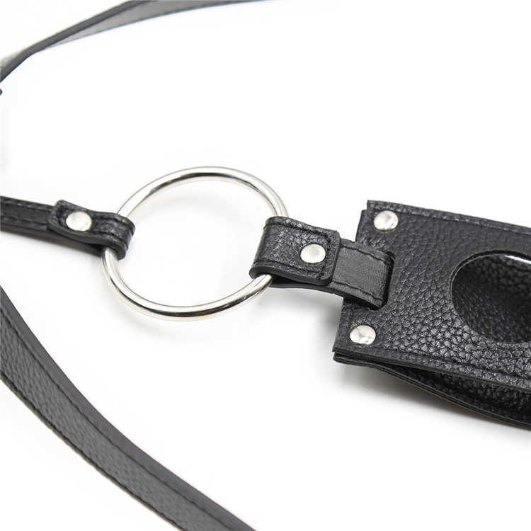Underwear Pants Butt Plug And Dildo Harness Belt Male Leather Chastity Device BDSM Bondage Sex Toys For Men Women Y201118