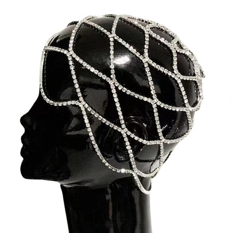 Hair Clips & Barrettes Multi-layer Mesh Bridal Headband Full Rhinestone Head Chain Hollow Accessories Crystal Headpiece Cap Hat Jewelry, Golden;silver
Hair Clips & Barrettes Multi-layer Mesh Bridal Headband Full Rhinestone Head Chain Hollow Accessories Crystal Headpiece Cap Hat Jewelry, Golden;silver