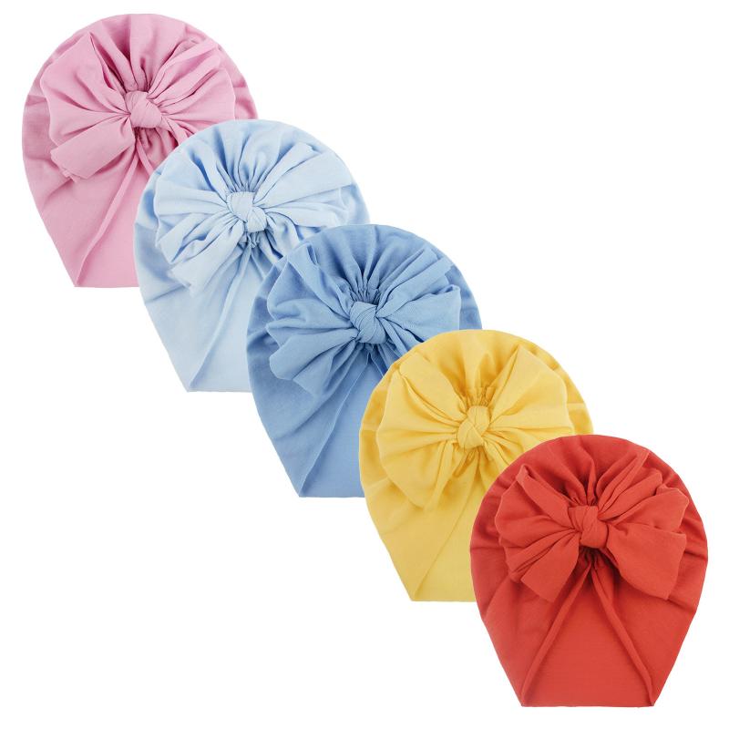 Caps & Hats Toddler Kids Headbands Baby Boys Girls Solid Bow Knotted Hat Beanie Headwear Accessories Infant Soft Turban Head Band 5pcs
Caps & Hats Toddler Kids Headbands Baby Boys Girls Solid Bow Knotted Hat Beanie Headwear Accessories Infant Soft Turban Head Band 5pcs