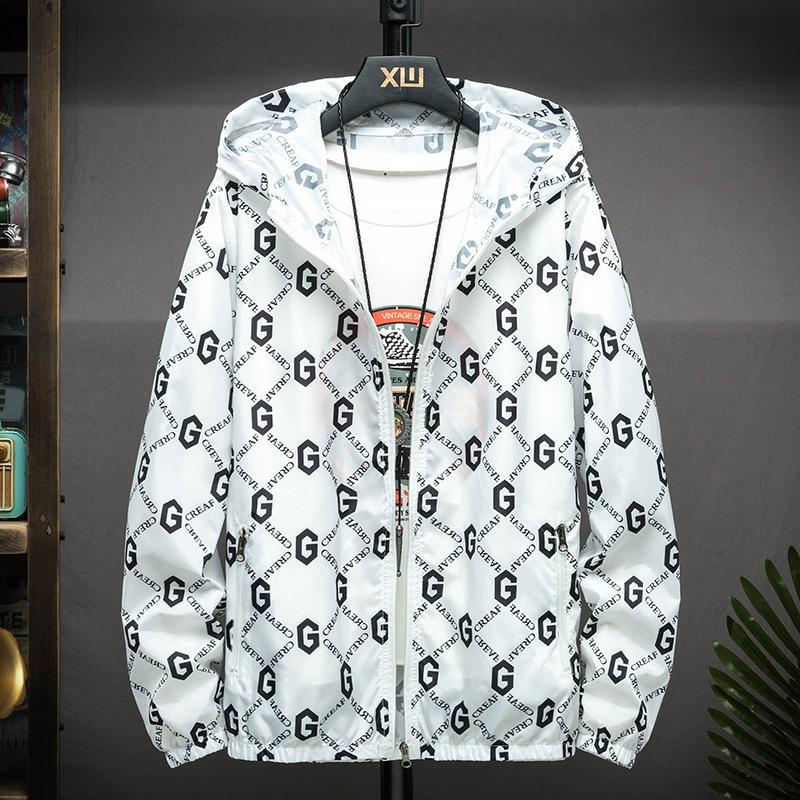 Men's Jackets 2021 Summer Jacket Men Large Size 3XL-5XL Jumper Pullowers Ultra Thin Breathable Sun Outwer Clothes Teenagers Loose Coat, Black;brown
Men's Jackets 2021 Summer Jacket Men Large Size 3XL-5XL Jumper Pullowers Ultra Thin Breathable Sun Outwer Clothes Teenagers Loose Coat, Black;brown