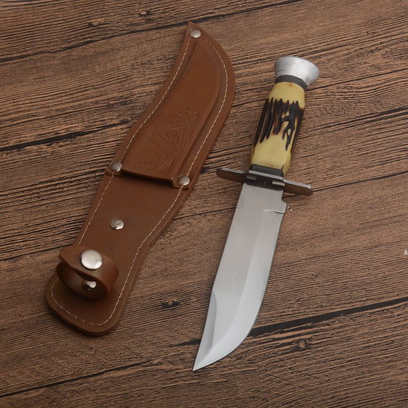 Top Quality Survival Straight Knife 440C Satin Drop Point Blade Resin Handle Fixed Blades Knives With Blister card packaging
Top Quality Survival Straight Knife 440C Satin Drop Point Blade Resin Handle Fixed Blades Knives With Blister card packaging