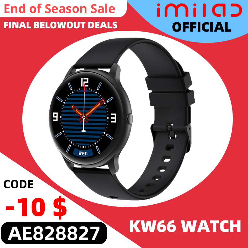 Imilab KW66 Smart Watch Fitness Tracker Heart Rate Monitor Screen Sleep Monitor For Android Honor Huawei Xiaomig, Black watch add gift
Imilab KW66 Smart Watch Fitness Tracker Heart Rate Monitor Screen Sleep Monitor For Android Honor Huawei Xiaomig, Black watch add gift