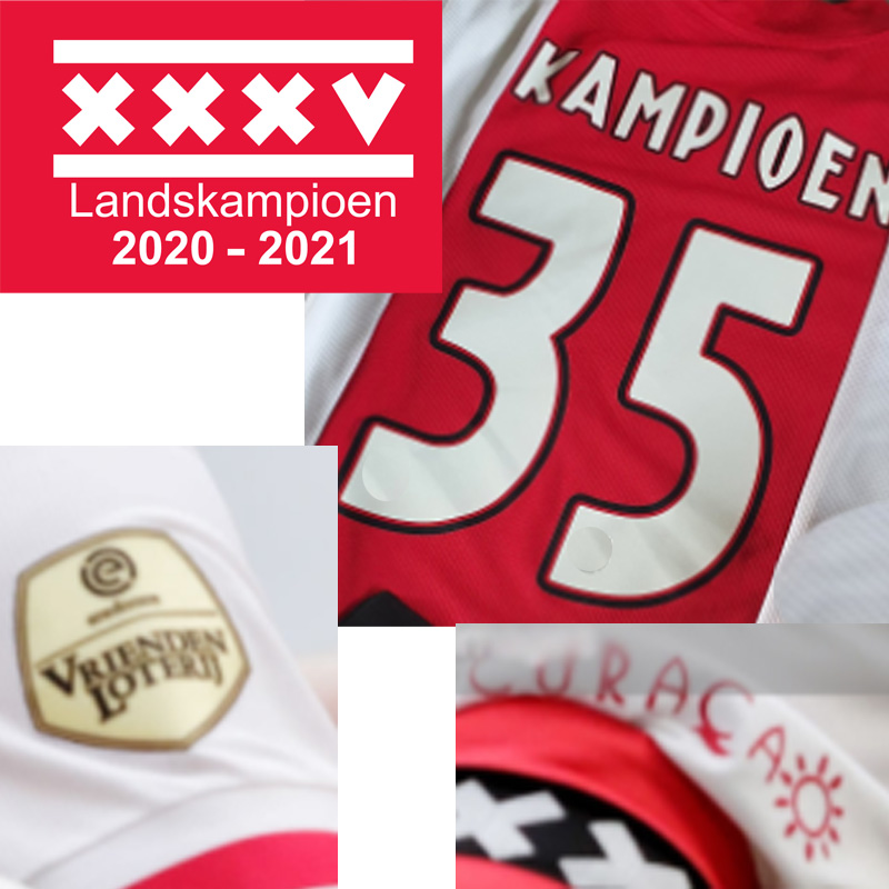 Home Textile 2021 35 Kampioen Maillot TRAORE KLAASSEN TADIC NERES With Final Match Details
Home Textile 2021 35 Kampioen Maillot TRAORE KLAASSEN TADIC NERES With Final Match Details