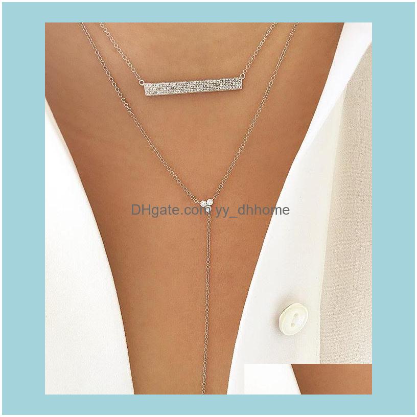 Chains Necklaces & Pendants Jewelrychains Simple Long Chain Lariat Necklace 925 Sterling Sier Triangle Round Cz Charm Y Shaped Minimal Daint 
Chains Necklaces & Pendants Jewelrychains Simple Long Chain Lariat Necklace 925 Sterling Sier Triangle Round Cz Charm Y Shaped Minimal Daint