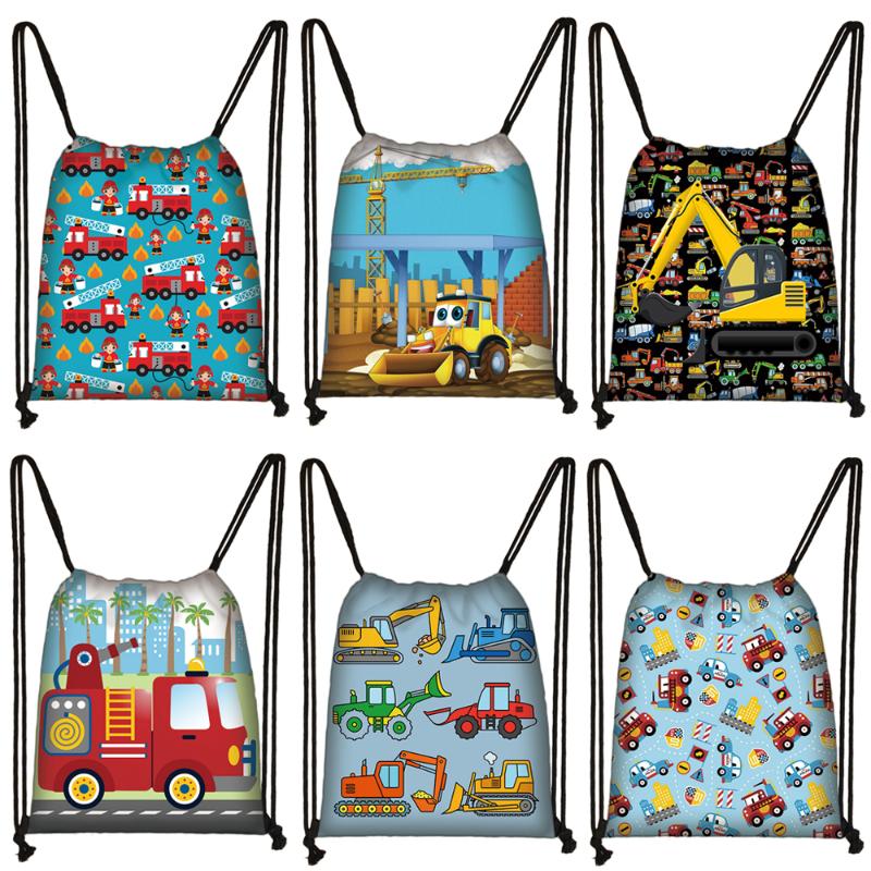 Backpack Cartoon Firetruck Excavator Print Children Shoulder Bags Kids Drawstring Boys Girls Book Bag Shoes Holder Gift, Skdfiretrc05cw
Backpack Cartoon Firetruck Excavator Print Children Shoulder Bags Kids Drawstring Boys Girls Book Bag Shoes Holder Gift, Skdfiretrc05cw