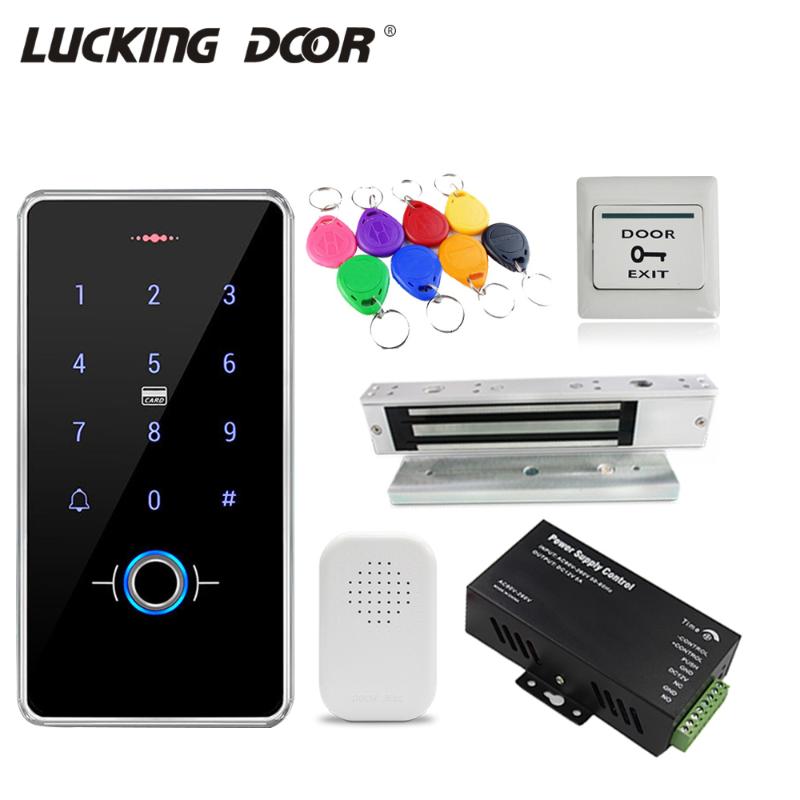 Fingerprint Access Control System Kit Keypad With Magnetic Lock DC12V Power Supply 10 RFID Keyfobs For Entry Safe
Fingerprint Access Control System Kit Keypad With Magnetic Lock DC12V Power Supply 10 RFID Keyfobs For Entry Safe