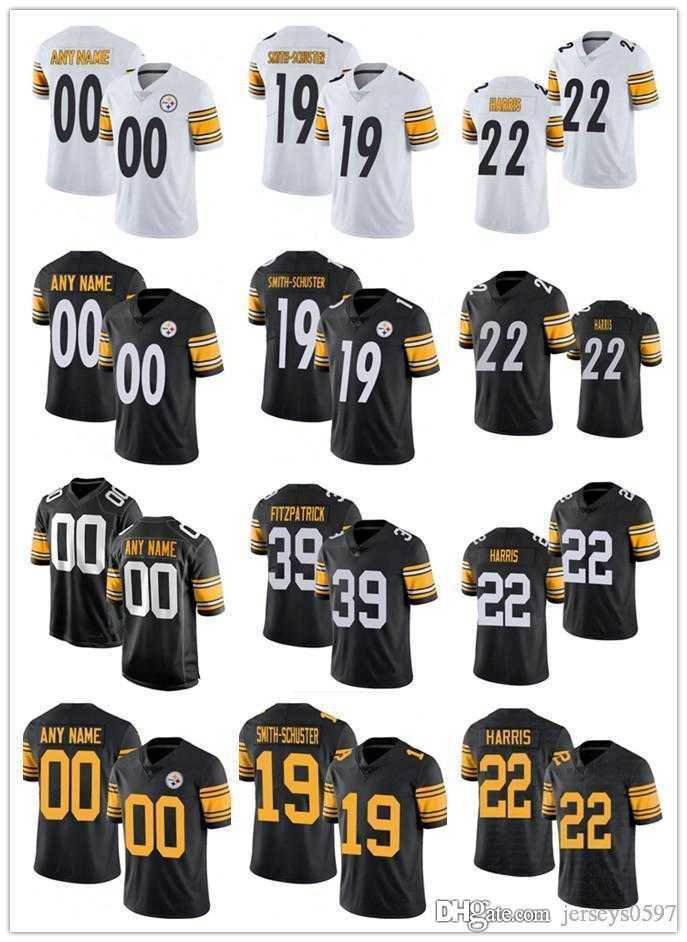 Custom Pittsburgh's Steelers's 19 JuJu Smith-Schuster 22 Najee Harris 39 Minkah Fitzpatrick 11 Chase Claypool Football Jerseys, Black;red
Custom Pittsburgh's Steelers's 19 JuJu Smith-Schuster 22 Najee Harris 39 Minkah Fitzpatrick 11 Chase Claypool Football Jerseys, Black;red