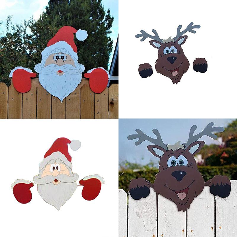 Christmas Decorations Santa Claus Fence Decoration Outdoor Festivity To The Occasion Home Garden Cartoon Cute Style Decorative
Christmas Decorations Santa Claus Fence Decoration Outdoor Festivity To The Occasion Home Garden Cartoon Cute Style Decorative